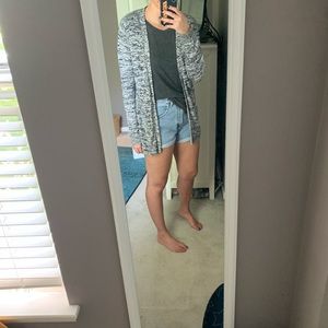 Forever21 Mixed Gray Light Cardigan